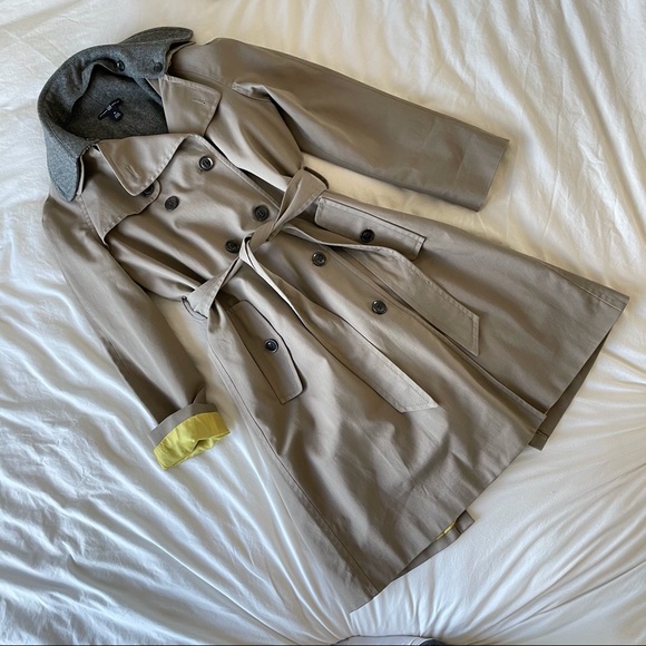 GAP NWOT 2-in-1 Classic Trench Coat - Picture 10 of 15